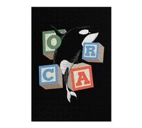 Orcas Cubes Decorative Jigsaw Puzzle for Adults, 300 PCS