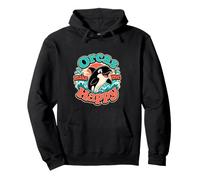 Orcas Make Me Happy Funny Killer Whale Ocean Animal Lover Pullover Hoodie