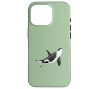 Orcas Rescue Orca Sea Animal Whale Ocean Case for iPhone 16 Pro