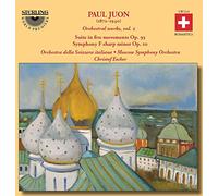 Orch Del It/Moscow So/Escher - Paul Juon: Orchestral Works Volume 2
