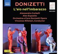 Orch E Coro Donizetti Opera - Donizetti - Aio Nell Imbarazzo [CD]