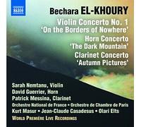 Orch Nat France, Masur – El-Khoury: Concertos – CD – Naxos 8.572773