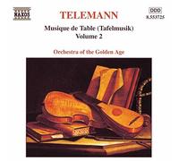 ORCH OF GOLDEN AGE - TELEMANN TAFELMUSIK VOL 2 - CD - P2222z