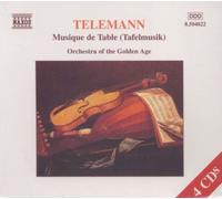 ORCH OF THE GOLDEN A - TELEMANN TAFELMUSIK VOL 1-3 - CD - P2222z