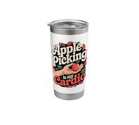 Orchard Apple Picking Outfit for Apple Picking Day Stainless Steel Insulated Tumbler