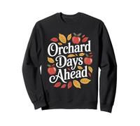 Orchard Days Ahead Fall Autumn Apple Picking Sweatshirt