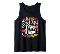 Orchard Days Ahead Fall Autumn Apple Picking Tank Top