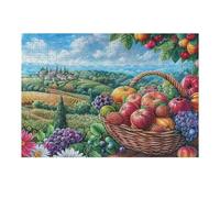 Orchard Fruit Tree Harvest 300 Piece Jigsaw Puzzle for Adults Teens Happy Time Jigsaw Post Retirement Leisure Challenging Puzzle Great Gift for Seniors Stress Reliever 300 PCS