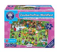 ORCHARD TOYS 10242 Jigsaw Puzzle, Enchanting Forest Festival, 70 Pieces, 61 x 42 cm