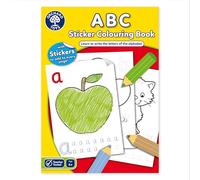 Orchard Toys ABC Kids Colouring Book - Sticker and Activity Books for Kids Age 4+ - Educational, Alphabet, and Letter Tracing Book for Children - Learn to Write Kids Activities - A4