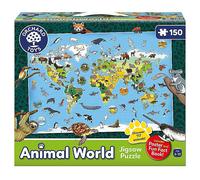 Orchard Toys Animal World 150 Piece Jigsaw