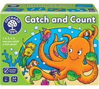 Orchard Toys Catch and Count Game, Practise Counting, A Fun Number and Counting