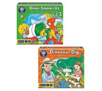 Orchard Toys Dinosaur Dig & Dino-Snore-Us Games Pink