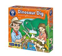 Orchard Toys Dinosaur Dig Game - Matching and Memory Board Games for 4 Year Olds - Educational Dinosaur Toys for Boys and Girls - Build a 3D Dino - For Kids Age 4-8 - 2-4 Players