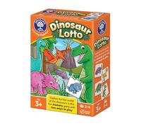 Orchard Toys Dinosaur Lotto Matching and Memory Game for Kids Age 3+ | Fun, educational family board game. Great dinosaur gift for boys and girls. Prehistoric birthday present, For 2-4 players.