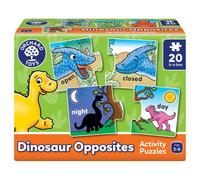 Orchard Toys Dinosaur Opposites Activity Puzzles 20 Puzzles in a Box Kids Age 3+