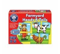 Orchard Toys Farmyard Heads And Tails Game