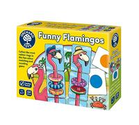 Orchard Toys Funny Flamingos, Educational Colour Matching And Counting Game for Age 4+, Learn Colours. Great Birthday Gift