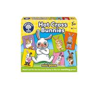 Orchard Toys Hot Cross Bunnies Easter Mini Game for Kids Age 3+ Snap, Pairs