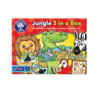 Orchard Toys Jungle 3 In A Box Childrens Activity Games Orchard Toys Multicolor