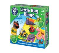 Orchard Toys Little Bug Bingo - Compact Mini Games for Boys, Girls, and Toddlers - Matching Games for 3+ Year Olds - Holiday Travel Games for Kids - 2-4 Players
