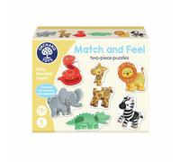 Orchard Toys Match and Feel Puzzles for Toddlers Aged 18 months+ Six Puzzles with Textures for Sensory Play