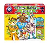 Orchard Toys Moose Games Times Tables Heroes. an exciting Multiplication Game , Superhero Play. for Ages 6-9 and for 2-4 Players