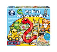 Orchard Toys My First Snakes & Ladders Game for Kids - Large Toddler Games w/Giant Colourful 3D Playing Pieces - Children's and Kids Board Games Age