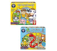 Orchard Toys My First Snakes & Ladders & Old Macdonald Lotto Games
