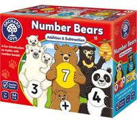 Orchard Toys Number Bears Maths Games for Children to Learn Addition & Subtraction and Number Bonds to 20, First Board Game for Kids, Makes Learning Maths Fun, Educational Toys for 5+ Year Olds