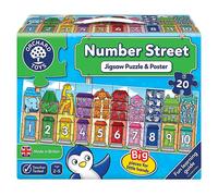 Orchard Toys Number Street Jigsaw Puzzle & Poster