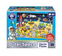 ORCHARD TOYS Outer Space Jigsaw Puzzle, An out of this world jigsaw puzzle, for Children Age 4+, Perfect For Space Fans, Family Game, Educational Game