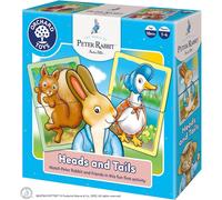 Orchard Toys Peter Rabbit™ Heads and Tails Game - Matching Pairs and Memory Game for Kids - Baby and Toddler Toys - Early Years Educational Games for Boys and Girls Age 18-Month-Old+ - 1-4 Players