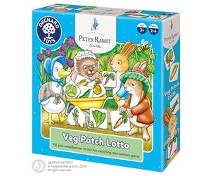 Orchard Toys Peter Rabbit™ Veg Patch Lotto game Official Beatrix Potter Game, Matching and Memory game for children age 3+ Birthday Gift