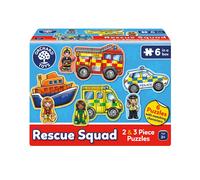 Orchard Toys Rescue Squad Jigsaw Puzzle, A Collection of 6 puzzles featuring 2 a