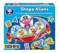 Orchard Toys Shape Aliens Game, Space themed Board Game, Family Fun, Family Game, Perfect for Kids Age 3-6