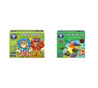 Orchard Toys Smelly Wellies Game and Little Bug Bingo Mini - Educational Travel Game for Children Aged 2-6, Small and Compact Family Toys