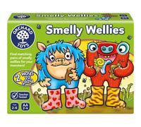 Orchard Toys Smelly Wellies Game, Educational Game For Children Aged 2-6, First Matching Game, Develops Matching & Memory Skills, Two Ways To Play