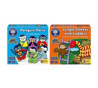 Orchard Toys Snakes & Ladders with Pairs Mini Games