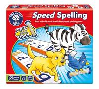 Orchard Toys Speed Spelling Game, Educational Spelling Game for Kids Ages 5-8, Helps with Phonics and Spelling.