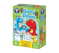 Orchard Toys Learning Game Dirty Dinos - Colouring and Counting for Ages 3-6