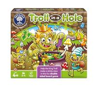 Orchard Toys Troll in a Hole Family Board Game for Kids 4+, Educational Game for Counting, Colour Recognition & Social Skills, Collect Bugs, Jump in the Hole & Count Your Way to Victory