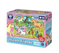 Orchard Toys Unicorn Friends Jigsaw Floor Puzzle for Kids Age 4+, 50 Pieces
