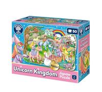 Orchard Toys Unicorn Kingdom Jigsaw Puzzle Age 4+, 50-Piece Shaped Puzzle, Includes Poster, For Ages 4+, Perfect for Kids who love Unicorns