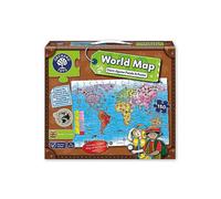 World Map Puzzle and Poster - 150 Piece Jigsaw