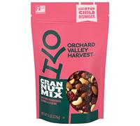 Orchard Valley Harvest Cran Nut Mix, 8 oz Resealable Bag, Sweetened Cranberries, Almonds and Cashews, Gluten Free, GMO Free, 4g Vegetable Protein Per Serving, Snack for