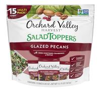 Orchard Valley Harvest Glazed Pecans Salad Toppers, 0.85 Ounce Bags (Pack of 15), with Cranberries and Pepitas, Non-GMO, No Artificial Ingredients