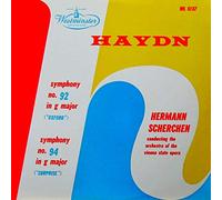 Orchester Der Wiener Staatsoper - HAYDN, Franz Joseph: Symphony nr.92 in G major, "Oxford"; Symphony nr.94 in G major, "The Surprise" -- Printed in Japan--MADE IN JAPAN - Japanese pressing-Vinyl LP made in Japan-WESTMINSTER-Mono-WEST G 10505-HAYDN Franz Joseph (Austria)-Orchestra of the Vienna State Opera; SCHERCHEN Hermann (dir)
