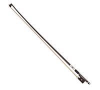 Orchestra Carbon Fibre Weave Violin Bow 4/4 Black and Red