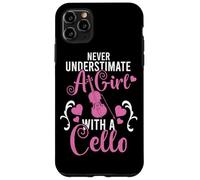 Orchestra Cellist Never Underestimate A Girl With A Cello Case for iPhone 11 Pro Max